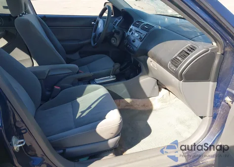 2005 Honda Civic Lx from USA, damaged, VIN 2HGES16515H607196